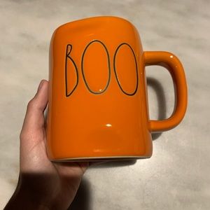 Rae Dunn Orange BOO Mug NEW 2019